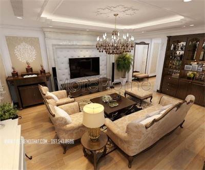 Mê mẩn mẫu nội thất chung cư tân cổ điển sang trọng từ MoreHome
