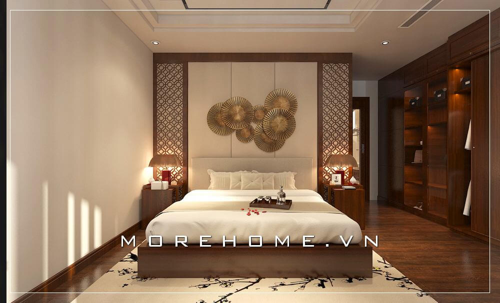 Giường ngủ chung cư hiện đại Giường ngủ chung cư hiện đại