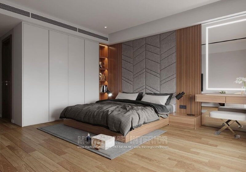 Thiết kế nội thất phòng ngủ chung cư