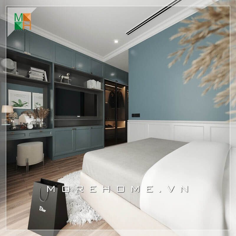 Mẫu phòng ngủ hiện đại, đẹp, trẻ trung cho chung cư, nhà phố.